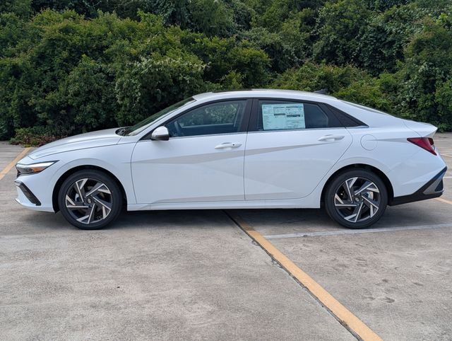 2026 Hyundai Elantra Limited White at DeMontrond Gulf Freeway