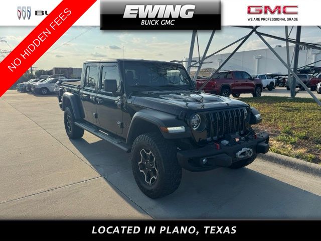 Black Clearcoat 2020 Jeep Gladiator Pickup Truck Four-Wheel Drive 8-Speed Automatic
