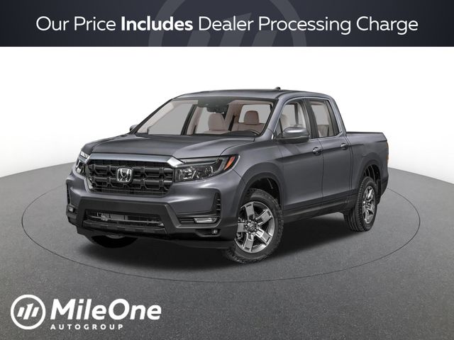 Sonic Gray Pearl 2026 Honda Ridgeline Pickup Truck All-Wheel Drive 9-Speed Automatic