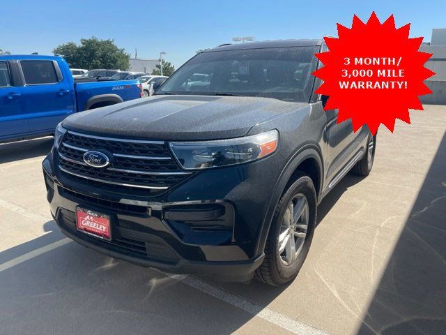 Black Metallic 2020 Ford Explorer SUV / Crossover All-Wheel Drive Automatic