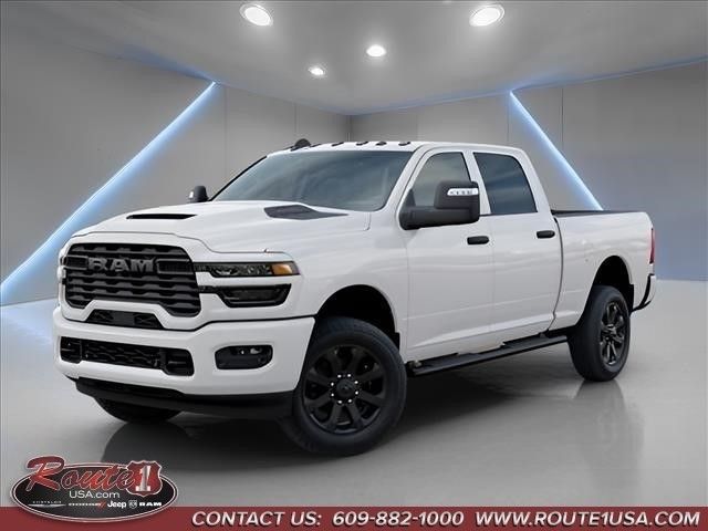 Bright White Clearcoat 2026 RAM 2500 Tradesman Crew Cab 4WD Pickup Truck Four-Wheel Drive 8-Speed Automatic