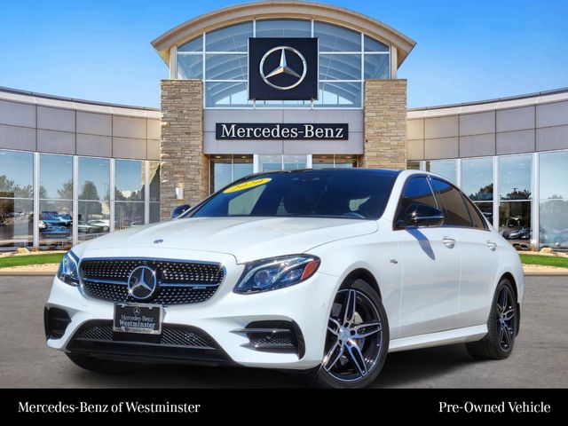 Polar White 2020 Mercedes-Benz E-Class AMG E 53 Sedan 4MATIC Sedan All-Wheel Drive 9-Speed Automatic