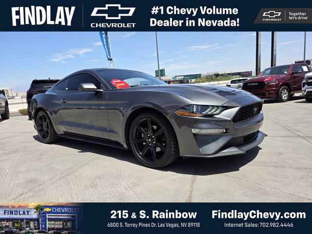 Gray (Magnetic) 2020 Ford Mustang Coupe Rear-Wheel Drive Automatic