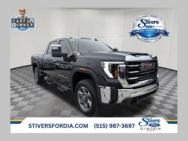 Titanium Rush Metallic 2025 GMC Sierra 2500HD Pickup Truck Four-Wheel Drive Automatic