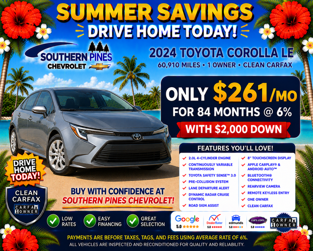 Used 2024 Toyota Corolla Sedan