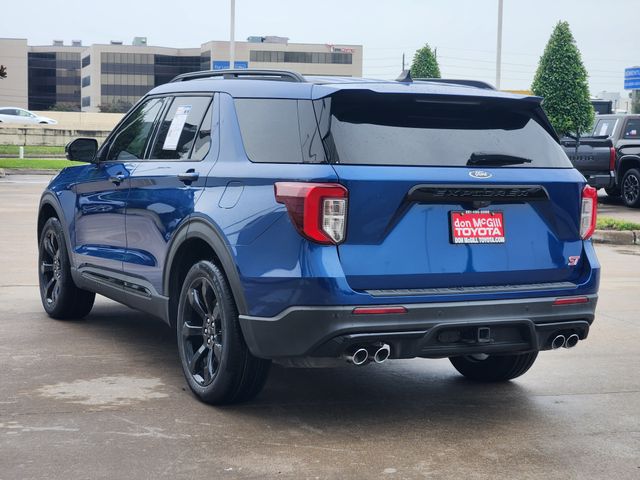 2023 Ford Explorer ST Blue at DeMontrond Auto Country