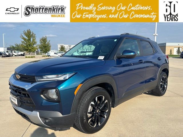 Pacific Blue Metallic 2021 Chevrolet Trailblazer SUV / Crossover Front-Wheel Drive Continuously Variable Transmission