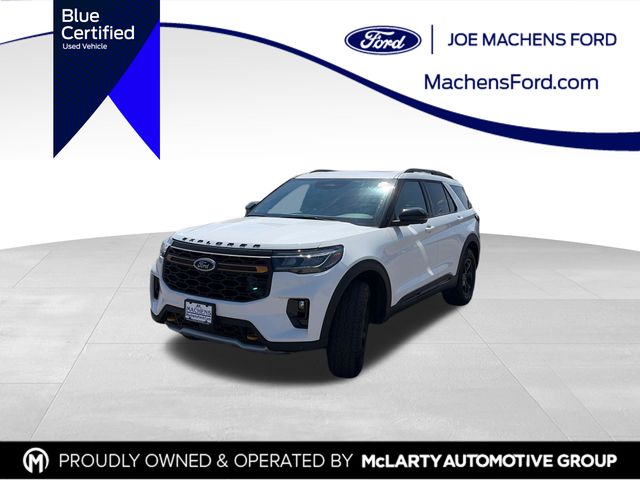 White Metallic 2026 Ford Explorer SUV / Crossover All-Wheel Drive Automatic