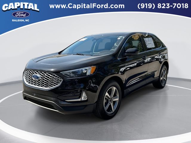 Black Metallic 2024 Ford Edge SUV / Crossover All-Wheel Drive 8-Speed Automatic