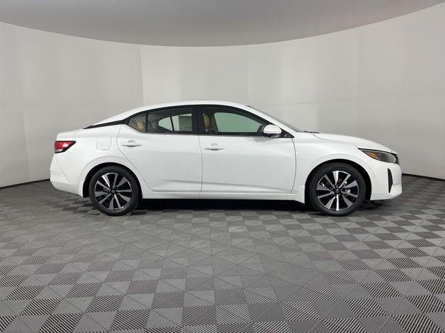2025 Aspen White Tricoat Nissan Sentra SV FWD Sedan