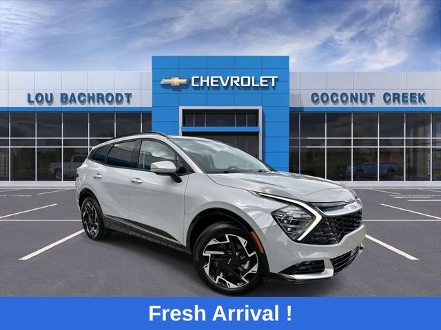 Gray 2024 Kia Sportage SUV / Crossover Front-Wheel Drive 8-Speed Automatic