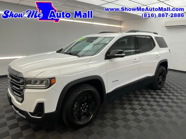 Summit White 2022 GMC Acadia SUV / Crossover Four-Wheel Drive 9-Speed Automatic