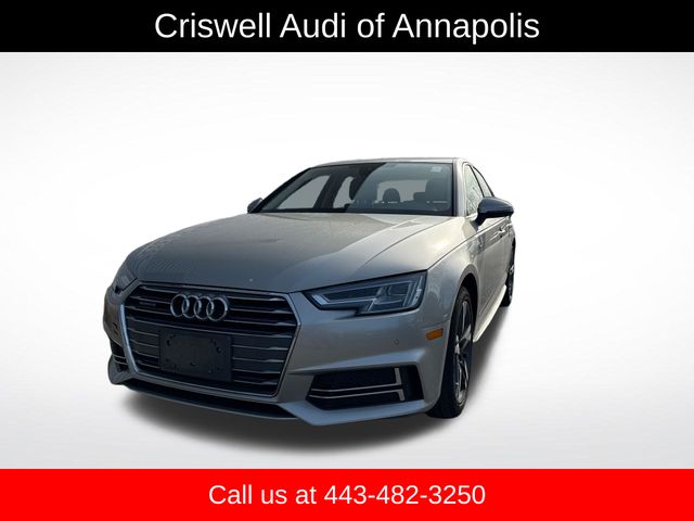 Cuvee Silver Metallic 2017 Audi A4 2.0T quattro Premium Plus AWD Sedan All-Wheel Drive 7-Speed Automatic