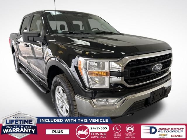 Agate Black Metallic 2022 Ford F-150 Pickup Truck Four-Wheel Drive Automatic