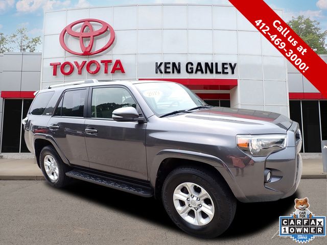Magnetic Gray Metallic 2019 Toyota 4Runner SUV / Crossover Four-Wheel Drive 5-Speed Automatic Overdrive