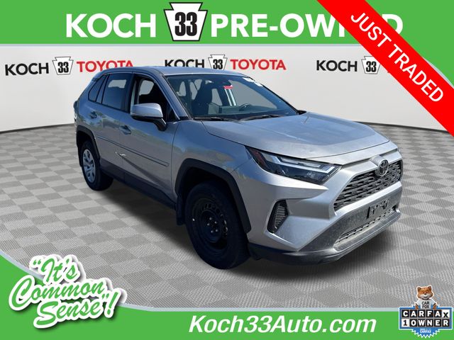 Silver Sky Metallic 2025 Toyota RAV4 SUV / Crossover All-Wheel Drive 8-Speed Automatic