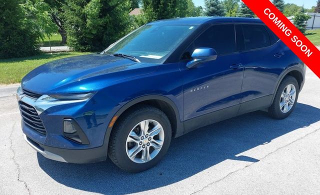 Blue Glow Metallic 2022 Chevrolet Blazer SUV / Crossover All-Wheel Drive 9-Speed Automatic Overdrive