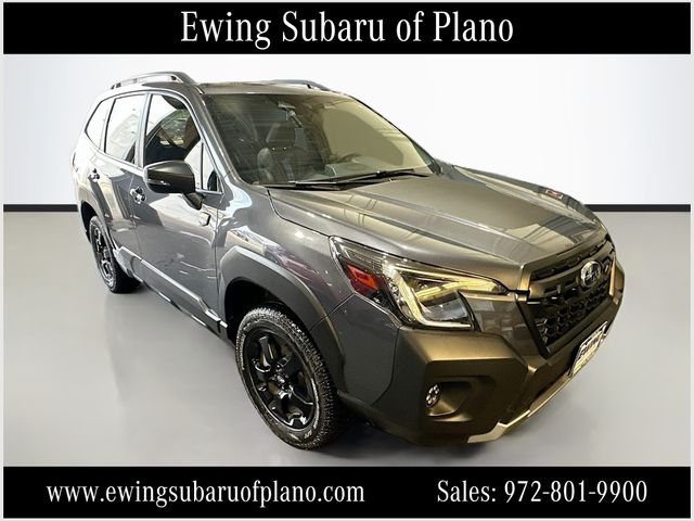 Magnetite Gray Metallic 2023 Subaru Forester SUV / Crossover All-Wheel Drive Continuously Variable Transmission