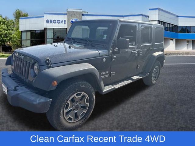 Gray (Granite Crystal Metallic Clearcoat) 2017 Jeep Wrangler SUV / Crossover Four-Wheel Drive 5-Speed Automatic
