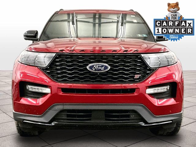 2020 Ford Explorer ST Red at Klick Lewis Buick Chevrolet