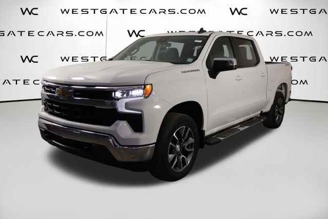 Summit White 2023 Chevrolet Silverado 1500 Pickup Truck Four-Wheel Drive 8-Speed Automatic