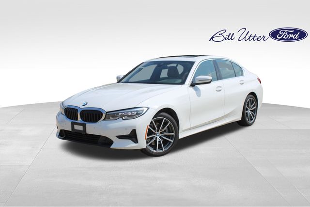 Alpine White 2022 BMW 3 Series Sedan Rear-Wheel Drive 8-Speed Automatic