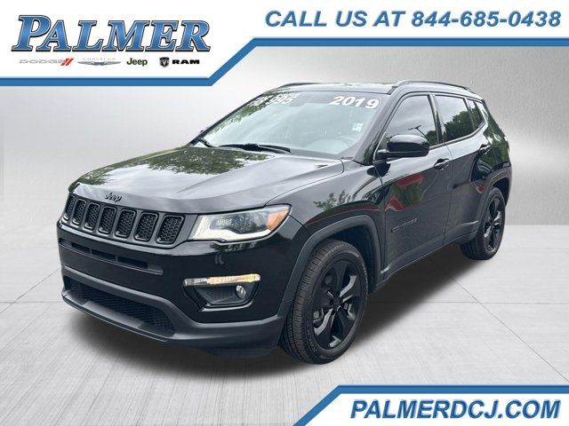 Diamond Black 2019 Jeep Compass SUV / Crossover Front-Wheel Drive 6-Speed Automatic