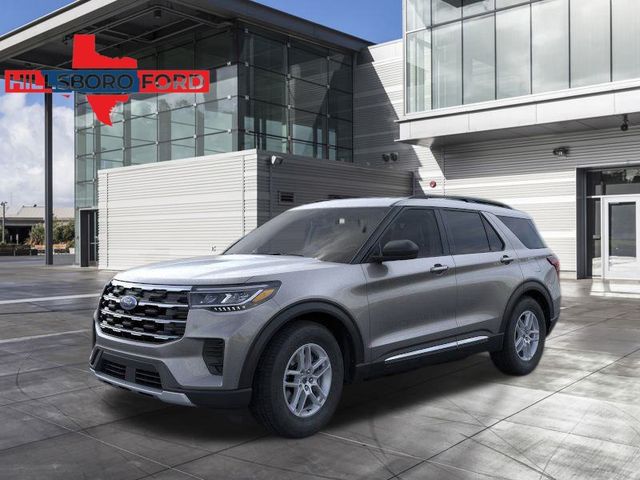 2025 Carbonized Gray Metallic Ford Explorer Active RWD SUV