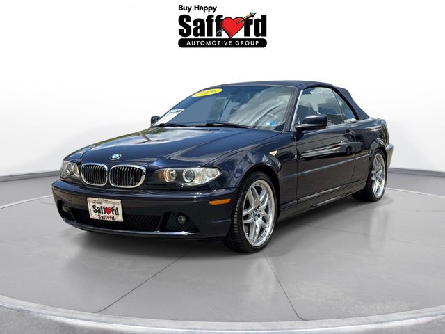 Blue (Navy) 2006 BMW 3 Series Convertible Rear-Wheel Drive 5-Speed Automatic