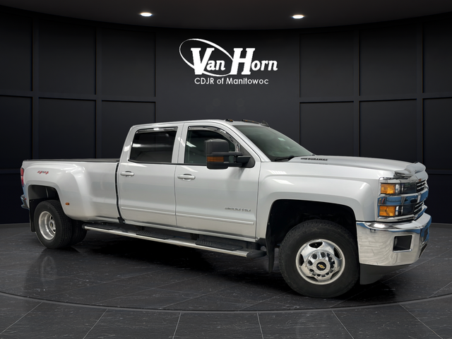 Silver Ice Metallic 2016 Chevrolet Silverado 3500HD Pickup Truck Four-Wheel Drive 6-Speed Automatic