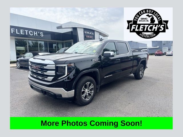 Onyx Black 2024 GMC Sierra 1500 Pickup Truck Four-Wheel Drive Automatic
