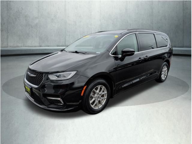 Brilliant Black Crystal Pearlcoat 2022 Chrysler Pacifica Touring L FWD Minivan Front-Wheel Drive 9-Speed Automatic