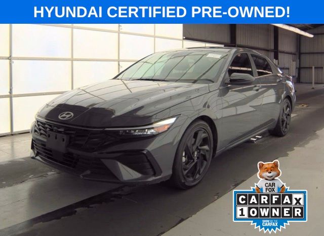 Ecotronic Gray 2026 Hyundai Elantra Sedan Front-Wheel Drive Continuously Variable Transmission
