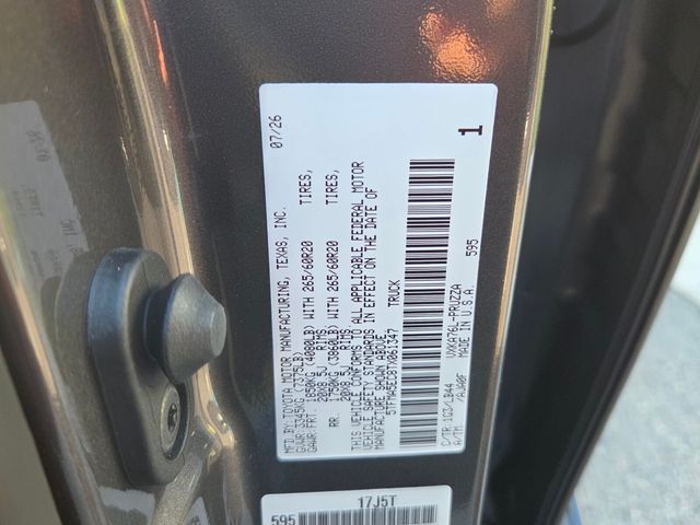 New 2026 Toyota Tundra Truck