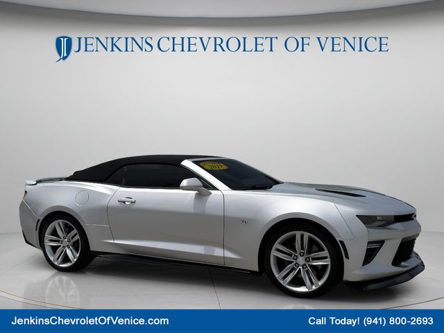 Silver Ice Metallic 2017 Chevrolet Camaro Convertible Rear-Wheel Drive 8-Speed Automatic