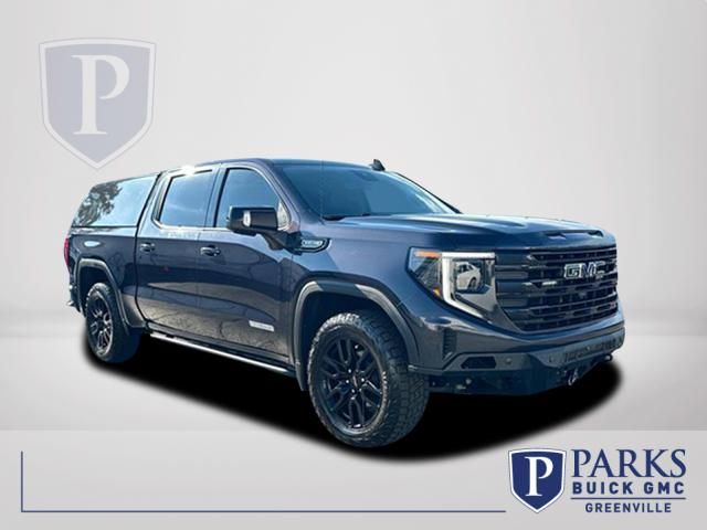 Titanium Rush Metallic 2023 GMC Sierra 1500 Elevation Crew Cab 4WD Pickup Truck Four-Wheel Drive 10-Speed Automatic