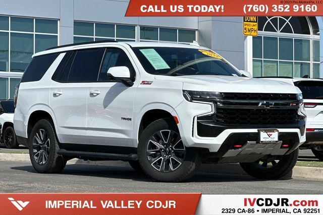 Summit White 2022 Chevrolet Tahoe Z71 4WD SUV / Crossover Four-Wheel Drive