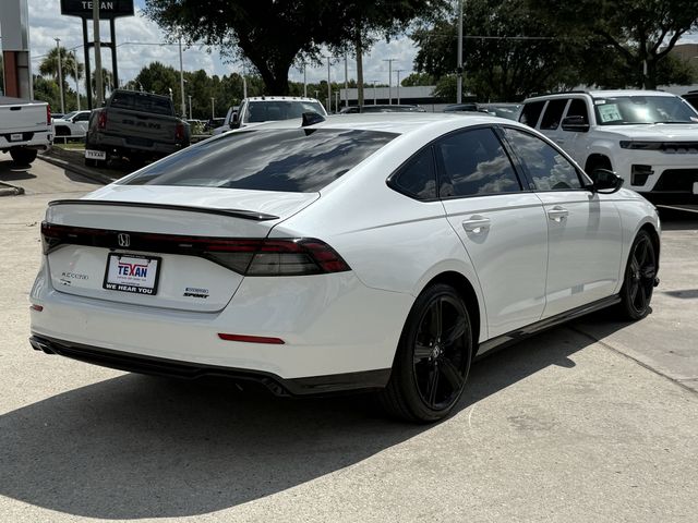 2024 Honda Accord Hybrid Sport-L White at DeMontrond Gulf Freeway