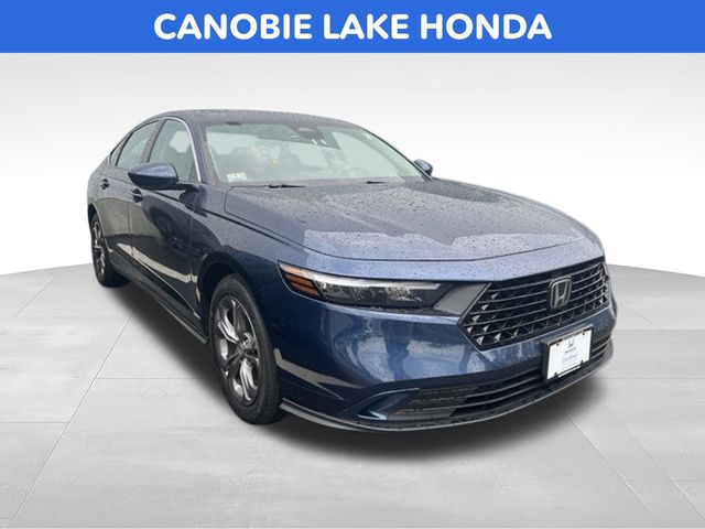 Canyon River Blue Metallic 2024 Honda Accord Sedan Front-Wheel Drive Continuously Variable Transmission