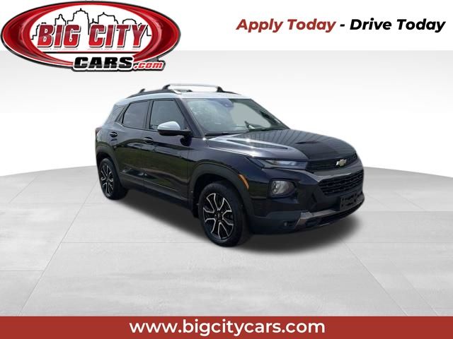 Blue 2021 Chevrolet Trailblazer ACTIV AWD SUV / Crossover Four-Wheel Drive 9-Speed Automatic