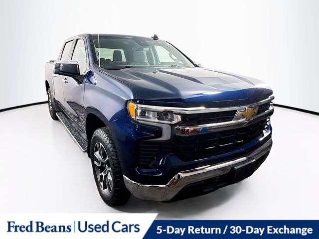 Northsky Blue Metallic 2022 Chevrolet Silverado 1500 Pickup Truck Four-Wheel Drive 8-Speed Automatic