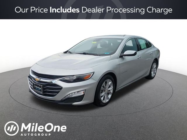 Silver Ice Metallic 2019 Chevrolet Malibu Hybrid Sedan Front-Wheel Drive 1-Speed Automatic