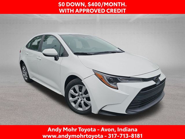 Ice Cap 2024 Toyota Corolla Sedan Front-Wheel Drive Continuously Variable Transmission