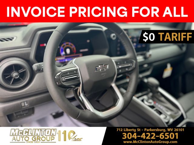 2025 Sterling Gray Metallic Chevrolet Colorado Trail Boss 4X4 Truck