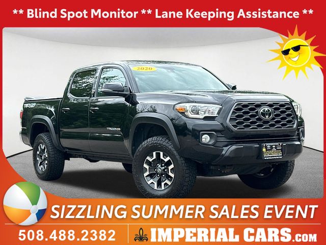 Midnight Black Metallic 2020 Toyota Tacoma Pickup Truck Four-Wheel Drive 6-Speed Automatic