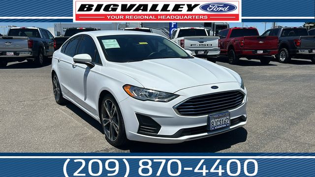 Oxford White 2019 Ford Fusion SE Sedan Front-Wheel Drive 6-Speed Automatic