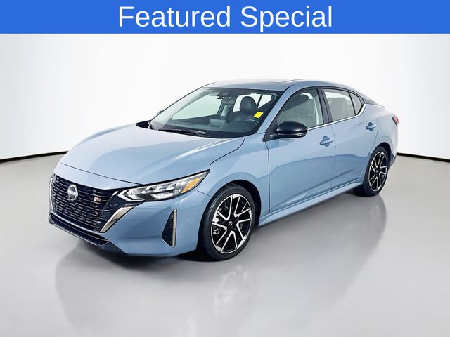Atlantic Gray Metallic 2025 Nissan Sentra Sedan Front-Wheel Drive Continuously Variable Transmission