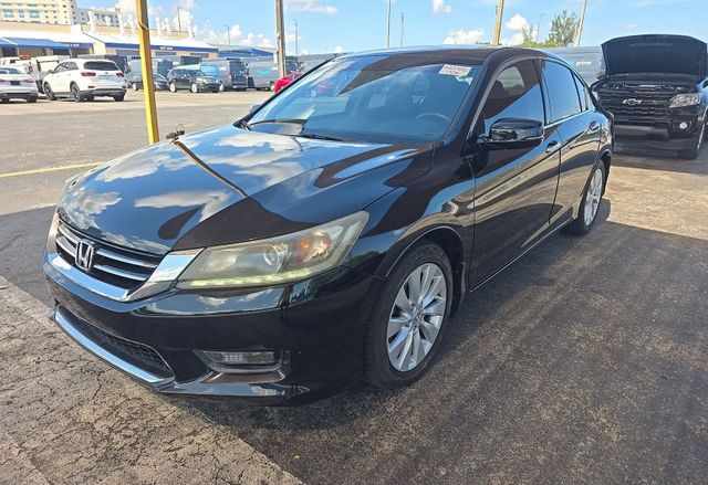 Crystal Black Pearl 2014 Honda Accord Sedan Front-Wheel Drive 6-Speed Automatic