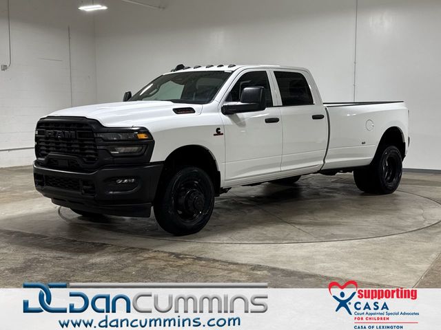 Bright White Clearcoat 2026 RAM 3500 Tradesman Crew Cab LB DRW 4WD Pickup Truck Four-Wheel Drive 8-Speed Automatic