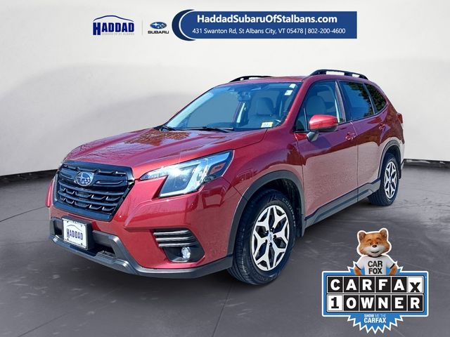 Crimson Red Pearl 2024 Subaru Forester SUV / Crossover All-Wheel Drive Continuously Variable Transmission
